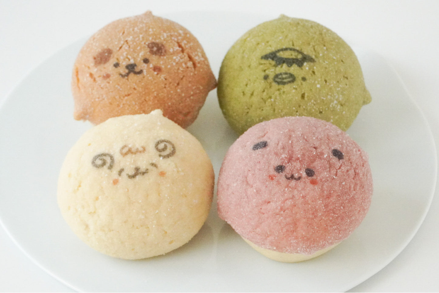 カラフルメロンパン(4種×3セット)